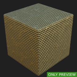 PBR Substance Material of Gold #2